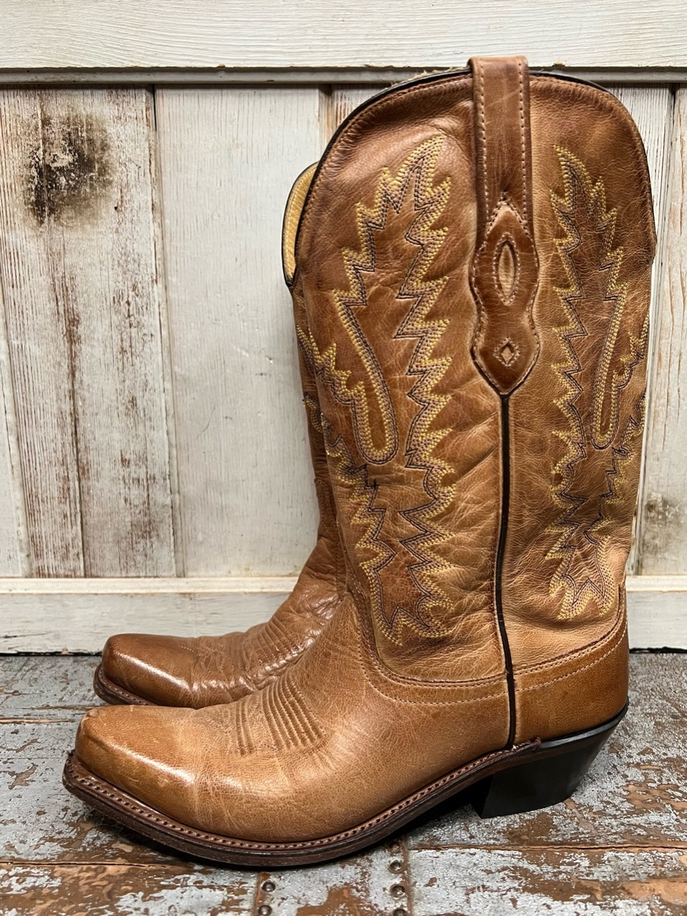 Old West Women’s Western Cowboy Boots - Square Toe